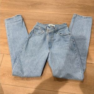 Abercrombie & Fitch Classic Blue Straight Leg Jeans